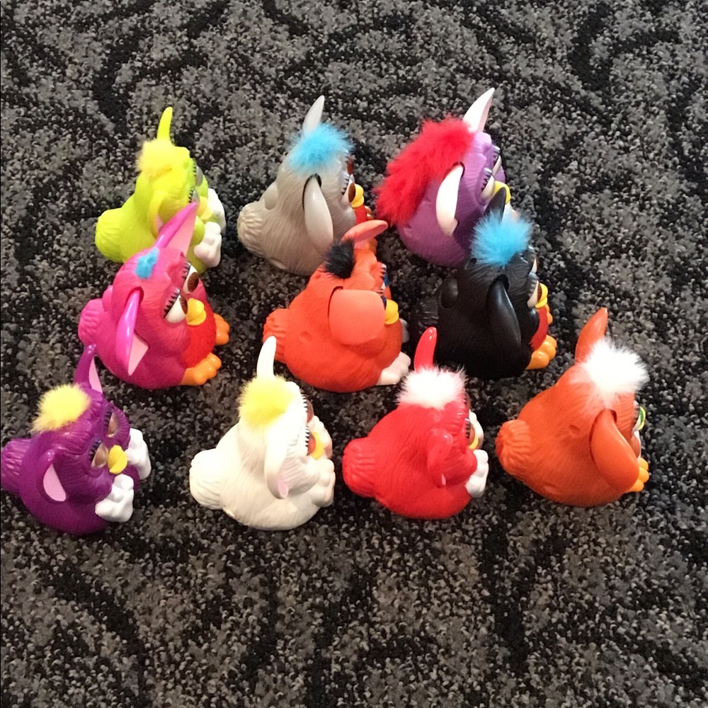 Furby Vintage McDonalds 1998 Toy Furbies Toys Figures Figurines Doll Happy Meal - Picture 2 of 13